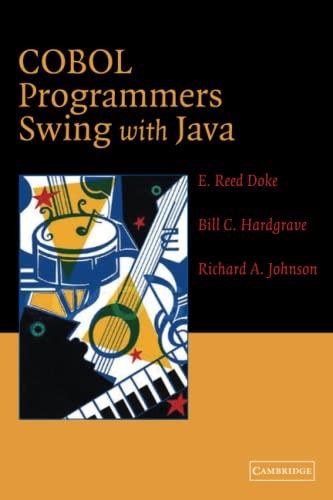 cobol programmers swing java 2nd edition e. reed reed doke 0521546842, 978-0521546843