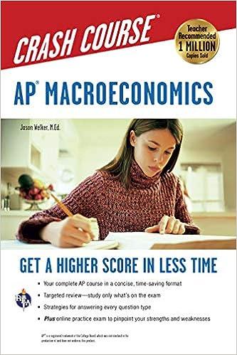 crash course ap macroeconomics get a high score in less time 1st edition jason welker 0738609714,