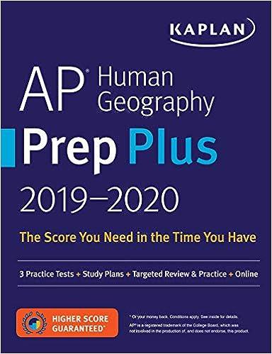 ap human geography prep plus the score you need in the you have 2019-2020 2020 edition kaplan test prep