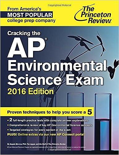 cracking the ap environmental science exam proven techniques to help you score a 5 - 2016 2016 edition