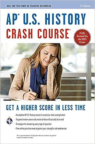 crash course ap us history get a high score in less time 1st edition larry krieger, gregory feldmeth,