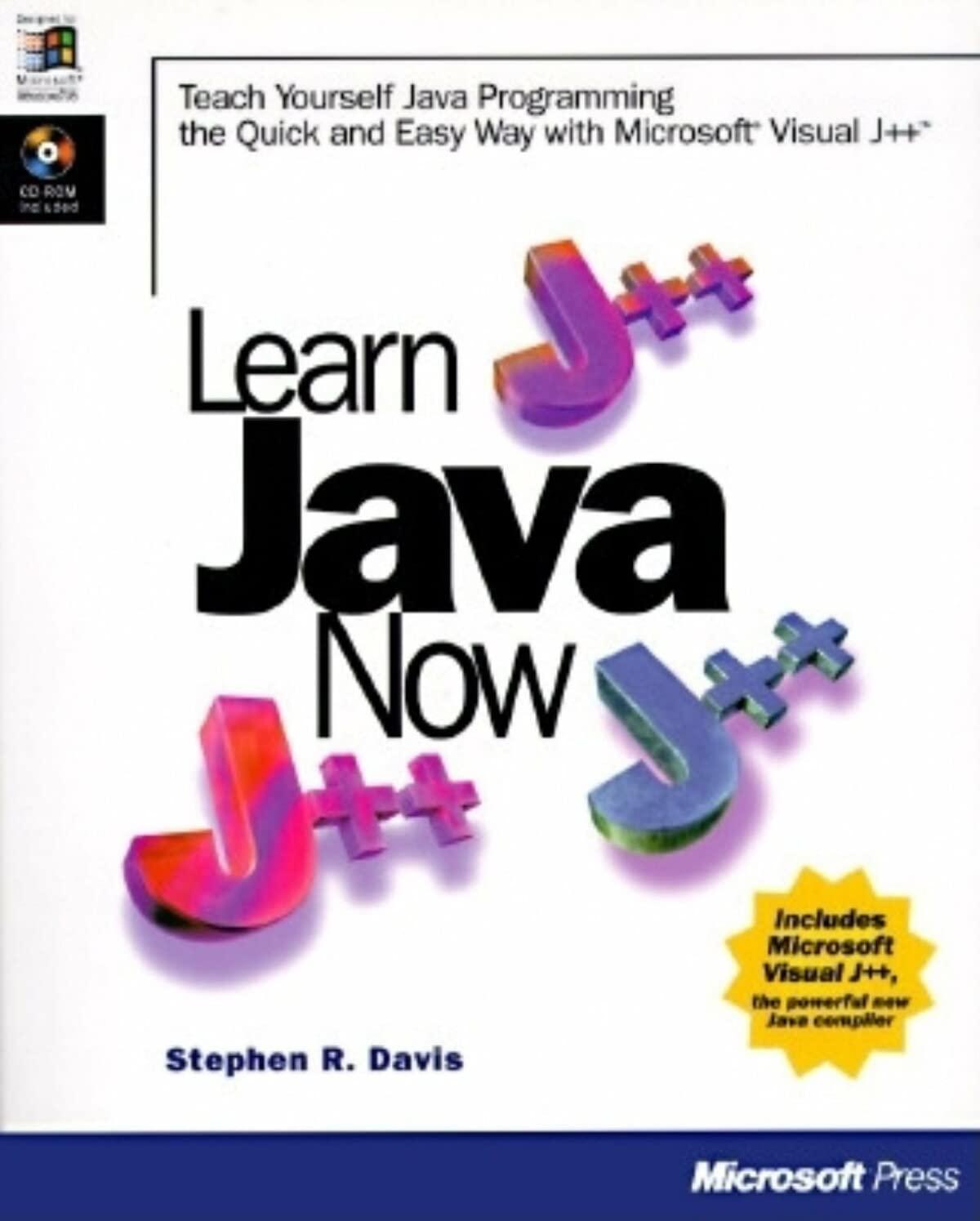 learn java now 1st edition stephen randy davis 1572314281, 978-1572314283