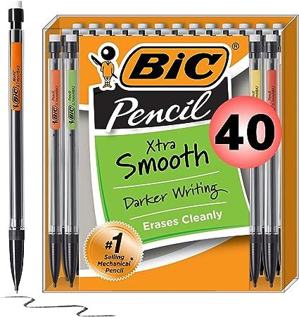 bic xtra-smooth mechanical pencil medium point 0.7mm  bic b01jhmvg5o
