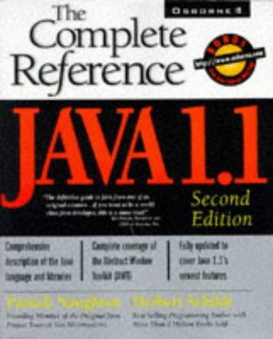 java 1.1 the complete reference 2nd edition patrick naughton 0078824362, 978-0078824364