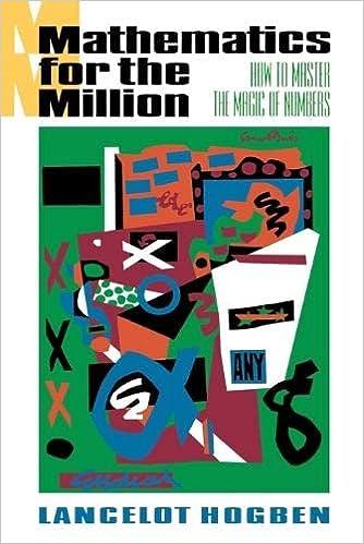 mathematics for the million how to master the magic of numbers 1st edition lancelot hogben 039331071x,