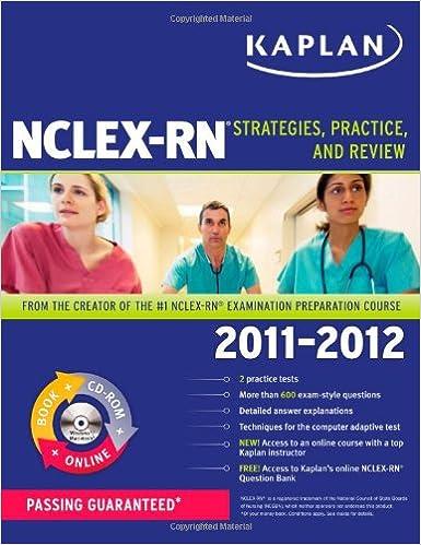 nclex-rn strategies practice and review 2011-2012 2012 edition barbara j. irwin, judith a. burckhardt