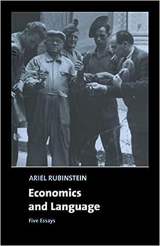 economics and language 1st edition ariel rubinstein 0521789907, 978-0521789905