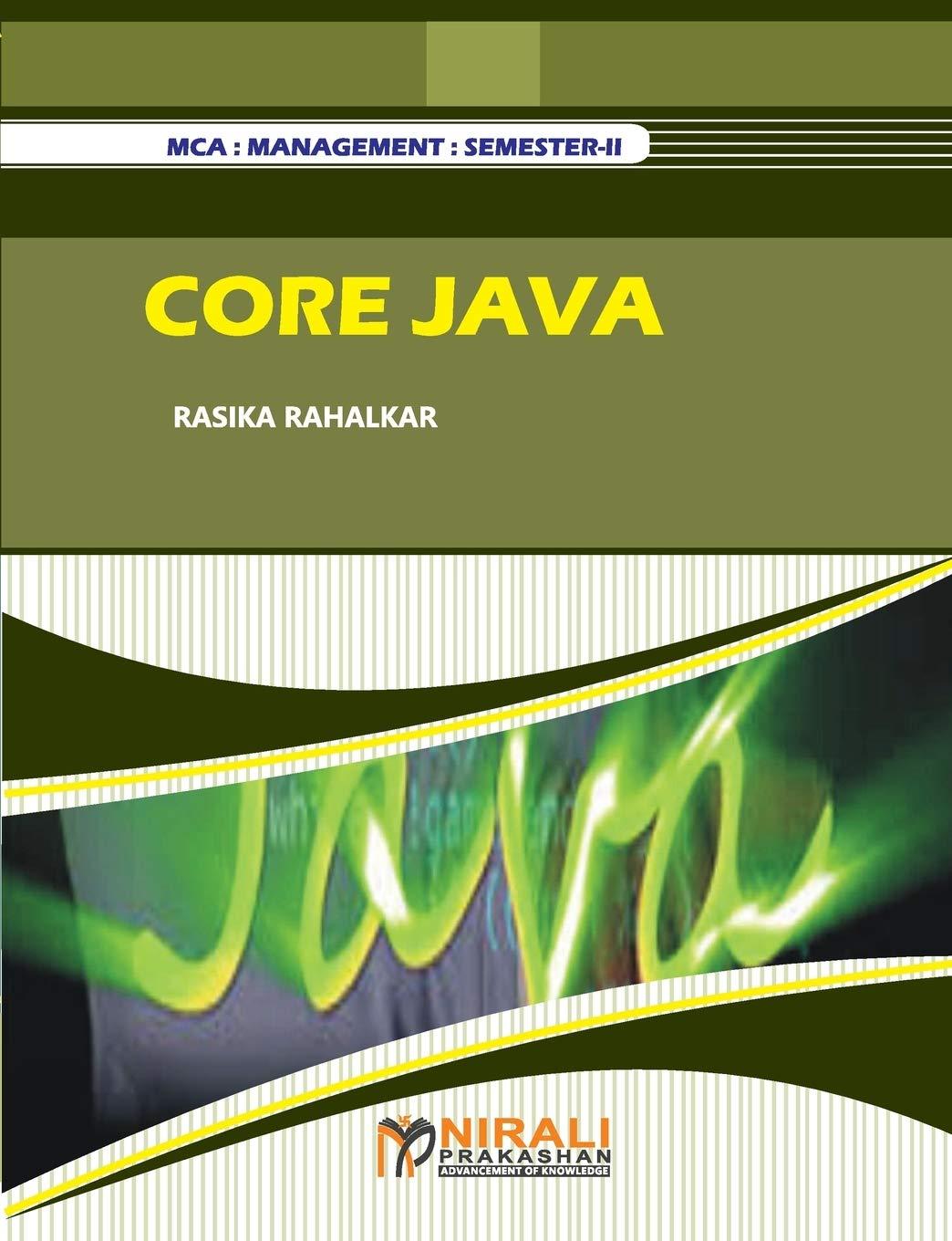 core java 1st edition rasika rahalkar 9351649849, 978-9351649847
