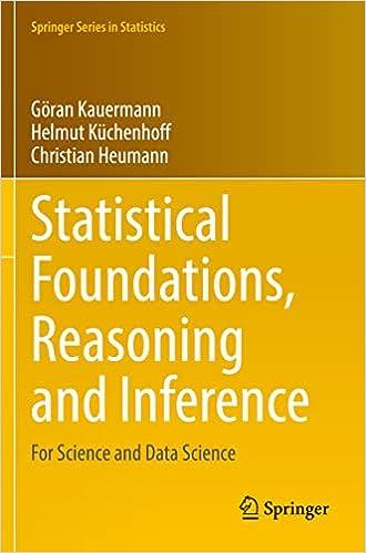 statistical foundations reasoning and inference reasoning and inference for science and data science 1st