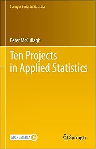 ten projects in applied statistics 1st edition peter mccullagh 3031142748, 978-3031142741