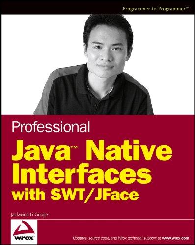 professional java native interfaces with swt jface 1st edition jackwind li guojie 0470094591, 978-0470094594