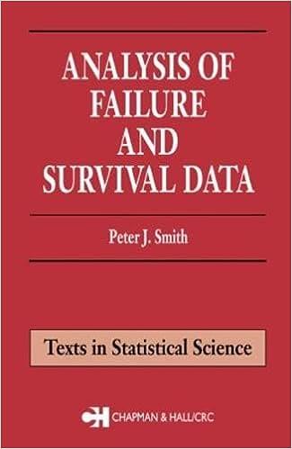 analysis of failure and survival data 1st edition peter j. smith 1584880759, 978-1584880752