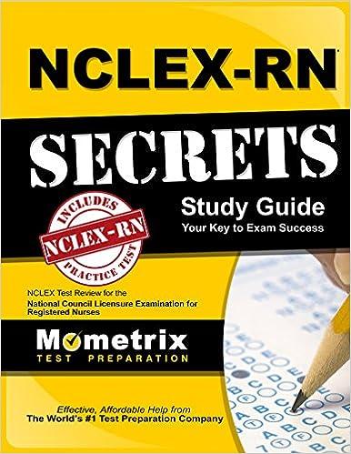 nclex-rn secrets study guide 1st edition nclex exam secrets test prep team 1610722418, 978-1610722414