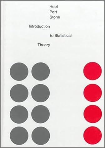 introduction to statistical theory 1st edition paul g. hoel , sidney c port  charles j. stone 0395046378,