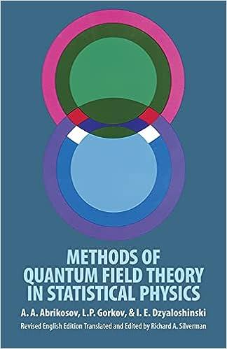methods of quantum field theory in statistical physics 1st edition a. a. abrikosov 0486632288, 978-0486632285