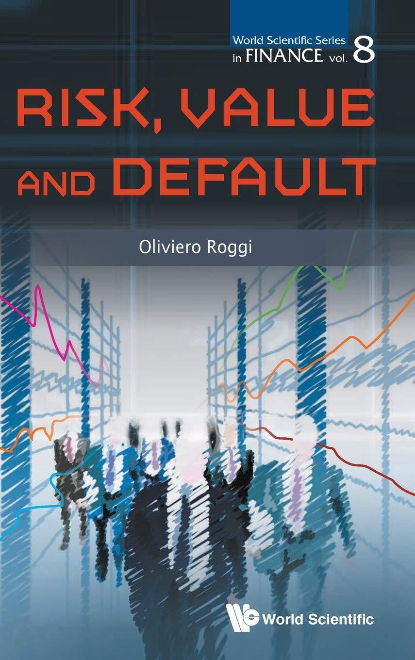 risk value and default 1st edition oliviero roggi, alessandro giannozzi 9814641715, 978-9814641715