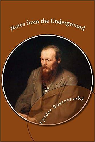 notes from the underground  fyodor dostoyevsky 1481847112, 978-1481847117