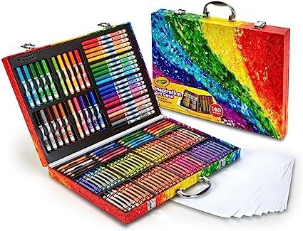 crayola inspiration art case coloring set rainbow  crayola b00ci6j5jq