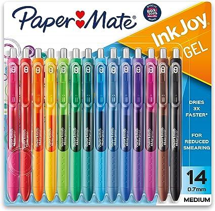 paper mate gel pens inkjoy assorted  paper mate b019qbog3u