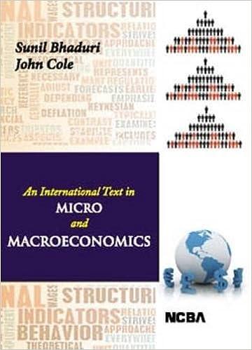 an international text in micro and macro economics 1st edition sunil c. bhaduri, john cole 8173816670,
