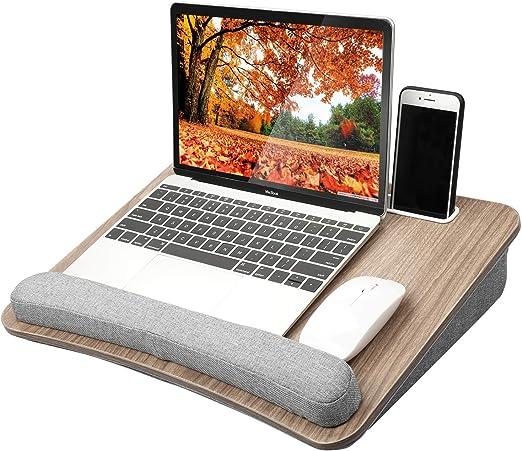huanuo lap laptop desk portable with pillow cushion  huanuo b07w7szj25