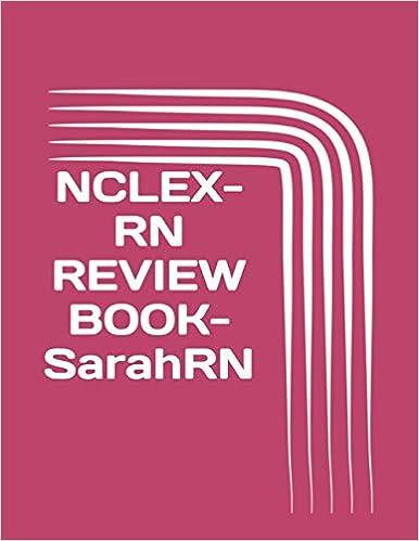 nclex-rn review book sarahrn 1st edition sarah rn b08928j75l, 979-8646045479