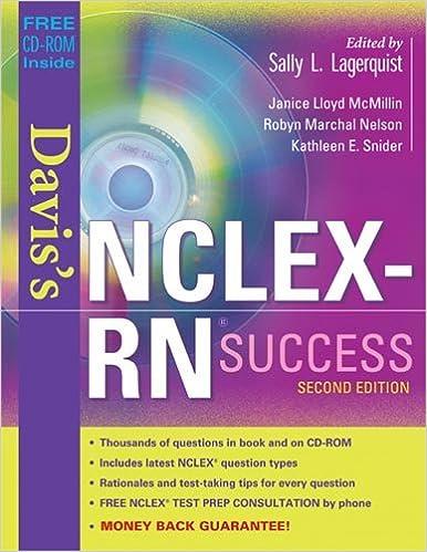 daviss nclex-rn success 2nd edition sally l. lagerquist 0803612427, 978-0803612426