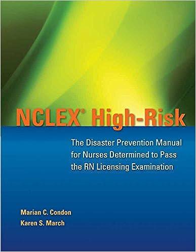 nclex high risk the disaster prevention manual for nurses determined to pass the rn licensing examination 1st
