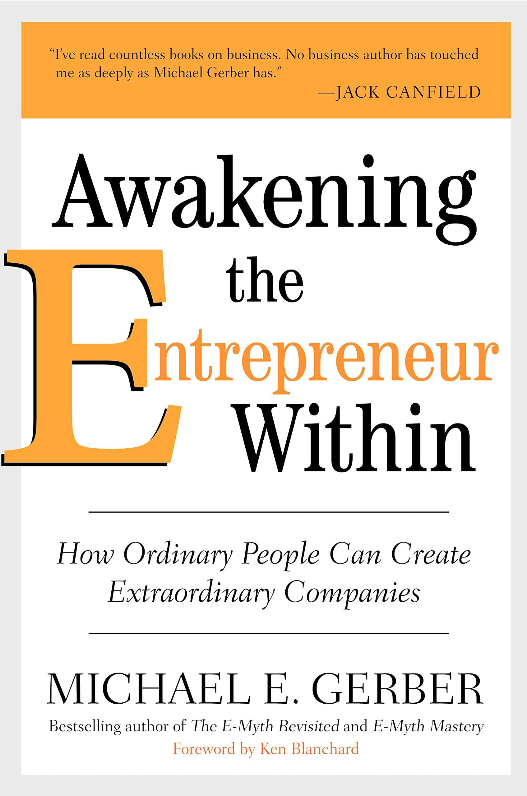 awakening the entrepreneur within how ordinary people can create extraordinary companies 1st edition michael