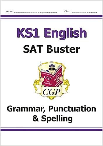 ks1 english sat buster grammar punctuation spelling 1st edition cgp 1782947094, 978-1782947097