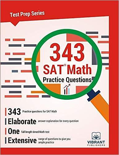 343 sat math practice questions 1st edition vibrant publishers 1946383929, 978-1946383921