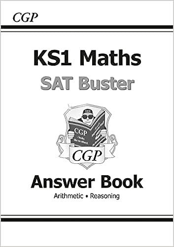 ks1 maths sat buster answer book 1st edition cgp 1782947140, 978-1782947141