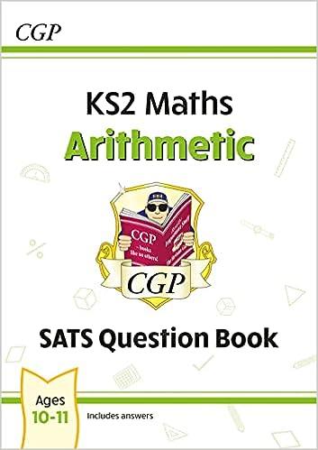 ks2 maths arithmetic sats question book 1st edition cgp books 1789086140, 978-1789086140