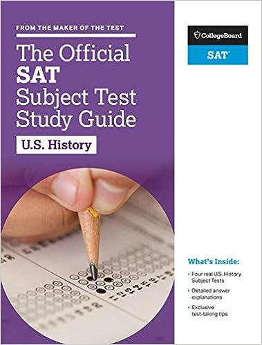the official sat subject test in us history study guide 1st edition the college board 1457309319,