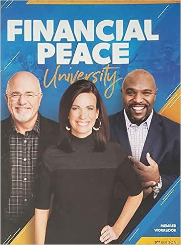 financial peace university member workbook 3rd edition llc staff of lampo licensing 1938400860, 978-1938400865