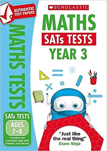 maths sats test year 3 2nd edition scholastic 1407182994, 978-1407182995