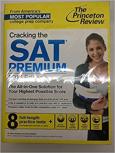 Cracking The SAT Premium