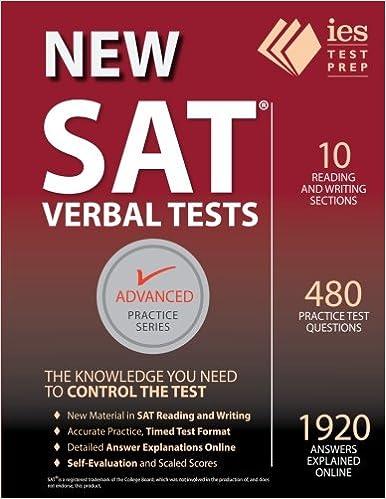 new sat verbal tests 1st edition khalid khashoggi, arianna astuni 0996406425, 978-0996406420