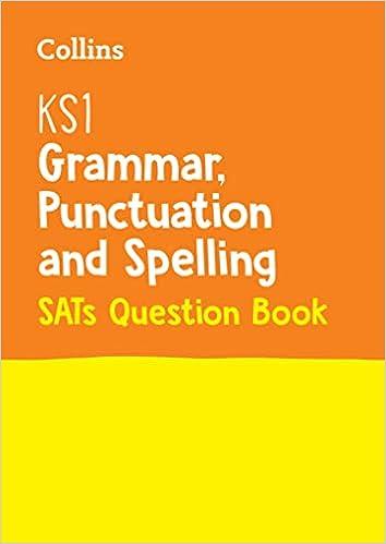 collins ks1 grammar punctuation and spelling sats question book 1st edition collins ks1 0008253137,