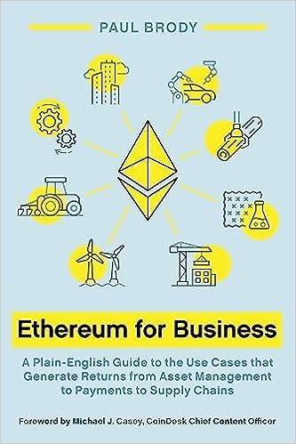 ethereum for business 1st edition paul brody, michael j. casey 1954892101, 978-1954892101