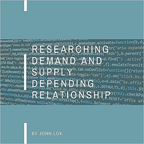 researching demand and supply depending relationship 1st edition john lok 9357339507, 978-9357339506