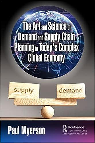 the art and science of demand and supply chain planning in today's complex global economy 1st edition paul