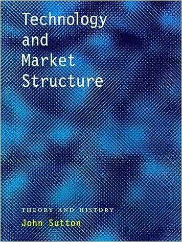 technology and market structure 1st edition john sutton 026219399x, 978-0262193993
