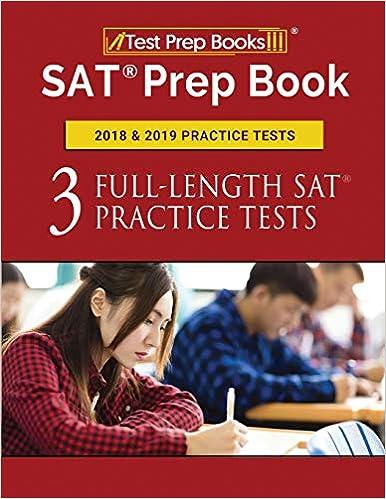 sat prep book practice tests 2018 - 2019 2019 edition test prep books 1628455799, 978-1628455793