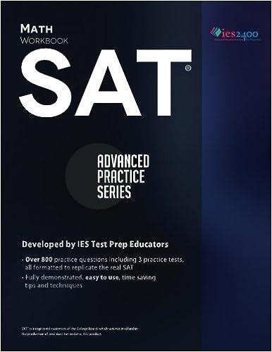 sat math workbook advanced practice series 1st edition khalid khashoggi, 0991388321, 978-0991388325