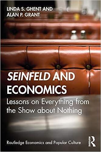seinfeld and economics 1st edition linda s. ghent 0367222930, 978-0367222932