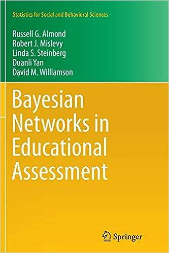 bayesian networks in educational assessment statistics for social and behavioral sciences 1st edition russell