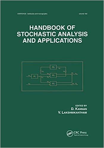 Handbook Of Stochastic Analysis And Applications