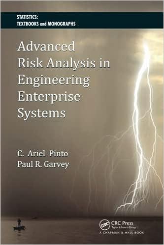 advanced risk analysis in engineering enterprise systems 1st edition cesar ariel pinto, paul r. garvey