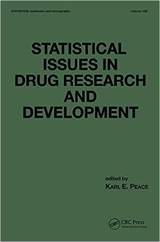 statistical issues in drug research and development 1st edition karl e. peace 0367580179, 978-0367580179